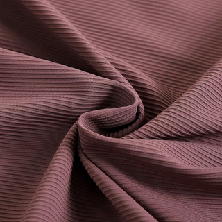 yoga fabric twisted to show its texture