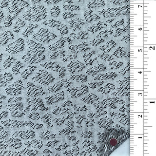 Animal Stretch Polyester Jacquard A002310