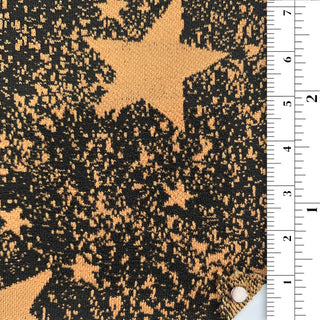 Star/Heart Stretch Polyester Jacquard A002318