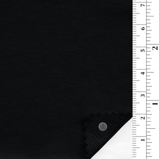 Solid Stretch Combed Cotton Polyester French Terry A005320 - Yardblox Fabrics