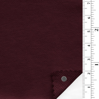 Solid Stretch Combed Cotton Polyester French Terry A005320