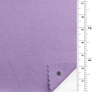 Solid Stretch Combed Cotton Polyester French Terry A005324