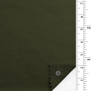 Solid Stretch Cotton Polyester French Terry A005329 - Yardblox Fabrics