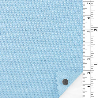 Solid Stretch Cotton Viscose Pique A007307