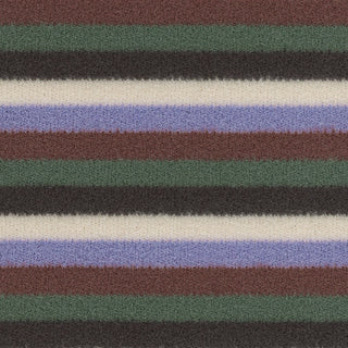 Stripes Stretch Double Peached Polyester Double Knit A030405