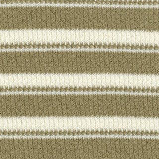 Stripes Stretch Combed Cotton Waffle A031410 - Yardblox Fabrics