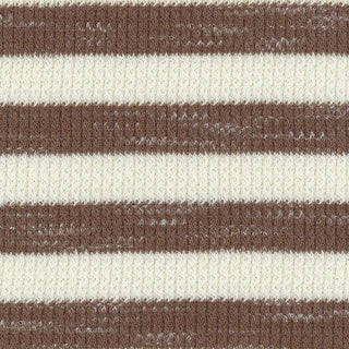 Stripes Stretch Combed Cotton Waffle A031411