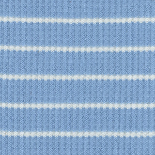 Stripes Stretch Combed Cotton Waffle A031412 - Yardblox Fabrics