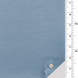 Solid Stretch Mercerized Combed Cotton Recycled Polyester Pique A106301 - Yardblox Fabrics