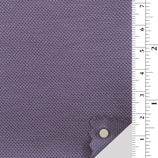 Solid Stretch Mercerized Combed Cotton Recycled Polyester Pique A106301