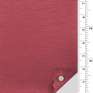 Solid Stretch Mercerized Combed Cotton Recycled Polyester Pique A106301