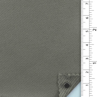 Solid Stretch Combed Cotton Polyester French Terry A107305