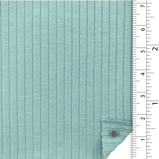 Solid Stretch Combed Cotton Viscose Rib 4x2 A107315 - Yardblox Fabrics