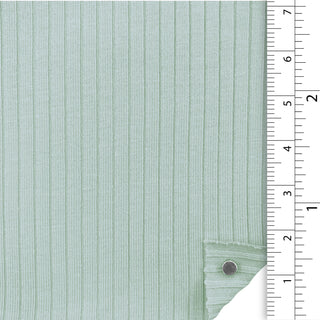 Solid Stretch Combed Cotton Viscose Rib 4x2 A107315