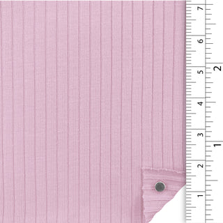 Solid Stretch Combed Cotton Viscose Rib 4x2 A107315 - Yardblox Fabrics