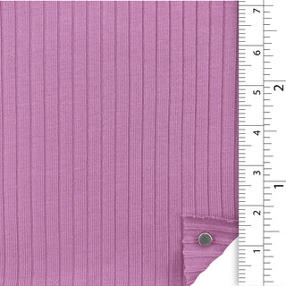 Solid Stretch Combed Cotton Viscose Rib 4x2 A107315 - Yardblox Fabrics