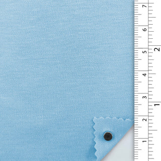 Solid Stretch Liquid Ammonia Mercerized Combed Cotton Double Knit / Interlock A107319 - Yardblox Fabrics