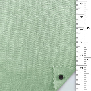 Solid Stretch Liquid Ammonia Mercerized Combed Cotton Double Knit / Interlock A107319 - Yardblox Fabrics