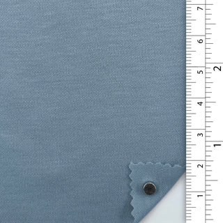 Solid Stretch Liquid Ammonia Mercerized Combed Cotton Double Knit / Interlock A107319 - Yardblox Fabrics