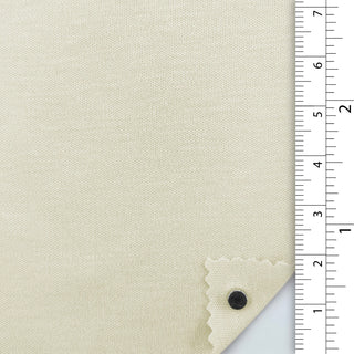 Solid Stretch Liquid Ammonia Mercerized Combed Cotton Double Knit / Interlock A107319