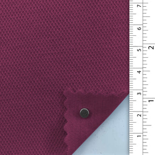 Solid Stretch Cotton Polyester Scuba Pique A110321 - Yardblox Fabrics