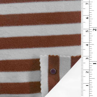 Stripes Stretch Double Peached Rayon Acrylic Double Knit / Interlock A112302