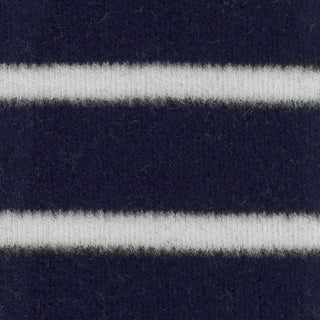 Stripes Stretch Double Peached Rayon Acrylic Double Knit / Interlock A112303 - Yardblox Fabrics