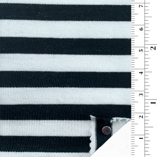 Stripes Stretch Cotton Single Jersey A112305 - Yardblox Fabrics