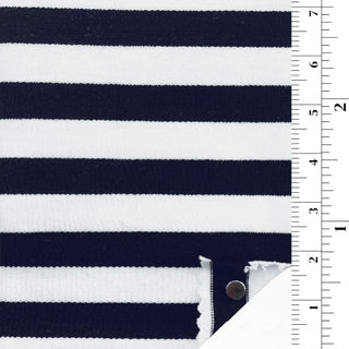 Stripes Stretch Cotton Single Jersey A112305 - Yardblox Fabrics