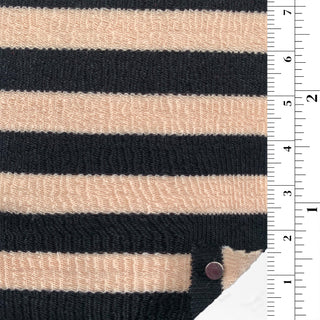 Stripes Stretch Cotton Rib 1x1 A112306 - Yardblox Fabrics