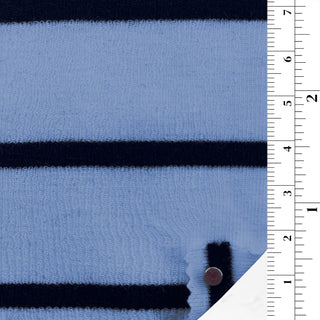 Stripes Stretch Cotton Rib 1x1 A112308