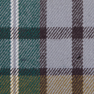 Plaid/Checkered Front Peached Washed Cotton Twill A117319 - Yardblox Fabrics