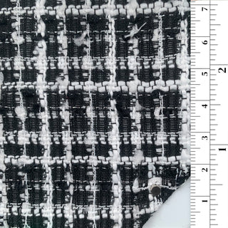 Plaid/Checkered Acrylic Polyester Tweed B004322