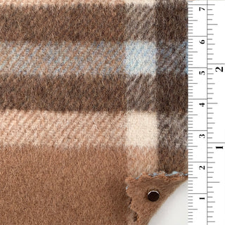 Tartan Wool Polyester Double Faced Melton B006306 - Yardblox Fabrics