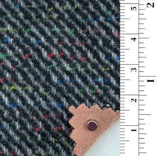 Herringbone Wool Polyester Double Faced Melton B006336 - Yardblox Fabrics