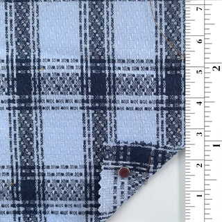 Plaid/Checkered Cotton Jacquard B010311