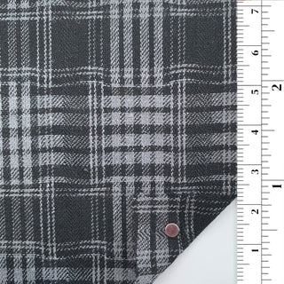 Plaid/Checkered Cotton Jacquard B010315