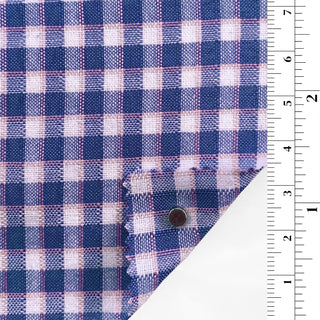 Gingham Cotton Polyester Chambray/Oxford B010320