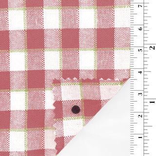 Gingham Cotton Polyester Chambray/Oxford B010321 - Yardblox Fabrics