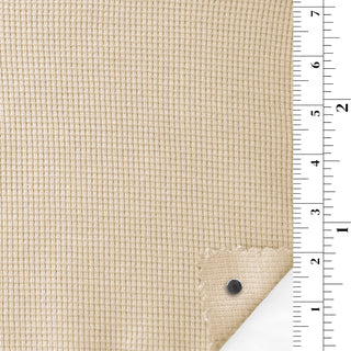 Solid Stretch Cotton Polyester Waffle B011306 - Yardblox Fabrics