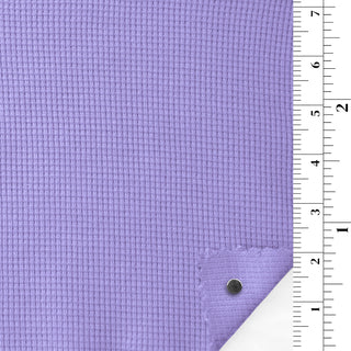 Solid Stretch Cotton Polyester Waffle B011306 - Yardblox Fabrics