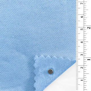 Solid Stretch Back Brushed Cotton Polyester French Terry B011311