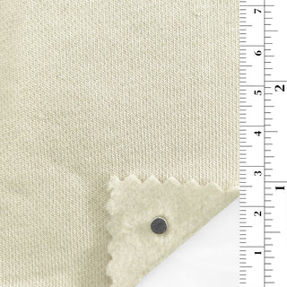 Solid Stretch Back Brushed Cotton Polyester French Terry B011311 - Yardblox Fabrics