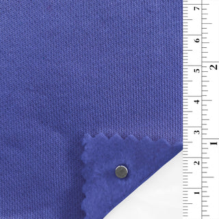 Matching Ribs of Solid Stretch Back Brushed Cotton Polyester French Terry B011311