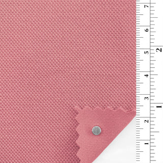 Solid Stretch Polyester Cotton Pique B011313 - Yardblox Fabrics