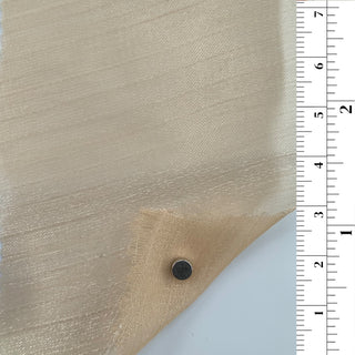 Solid Metallic Crinkled Polyester Organza B016306