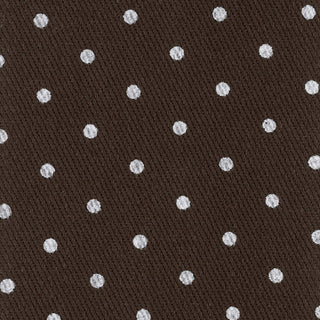 Dot/Polka Dot Back Peached Cotton Twill B022409