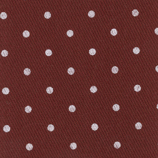 Dot/Polka Dot Back Peached Cotton Twill B022409