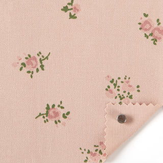 Floral Cotton Twill Poplin B022410 - Yardblox Fabrics