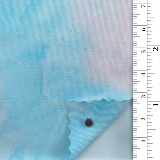 Tie Dye Stretch Polyester Single Jersey C002313 - Yardblox Fabrics